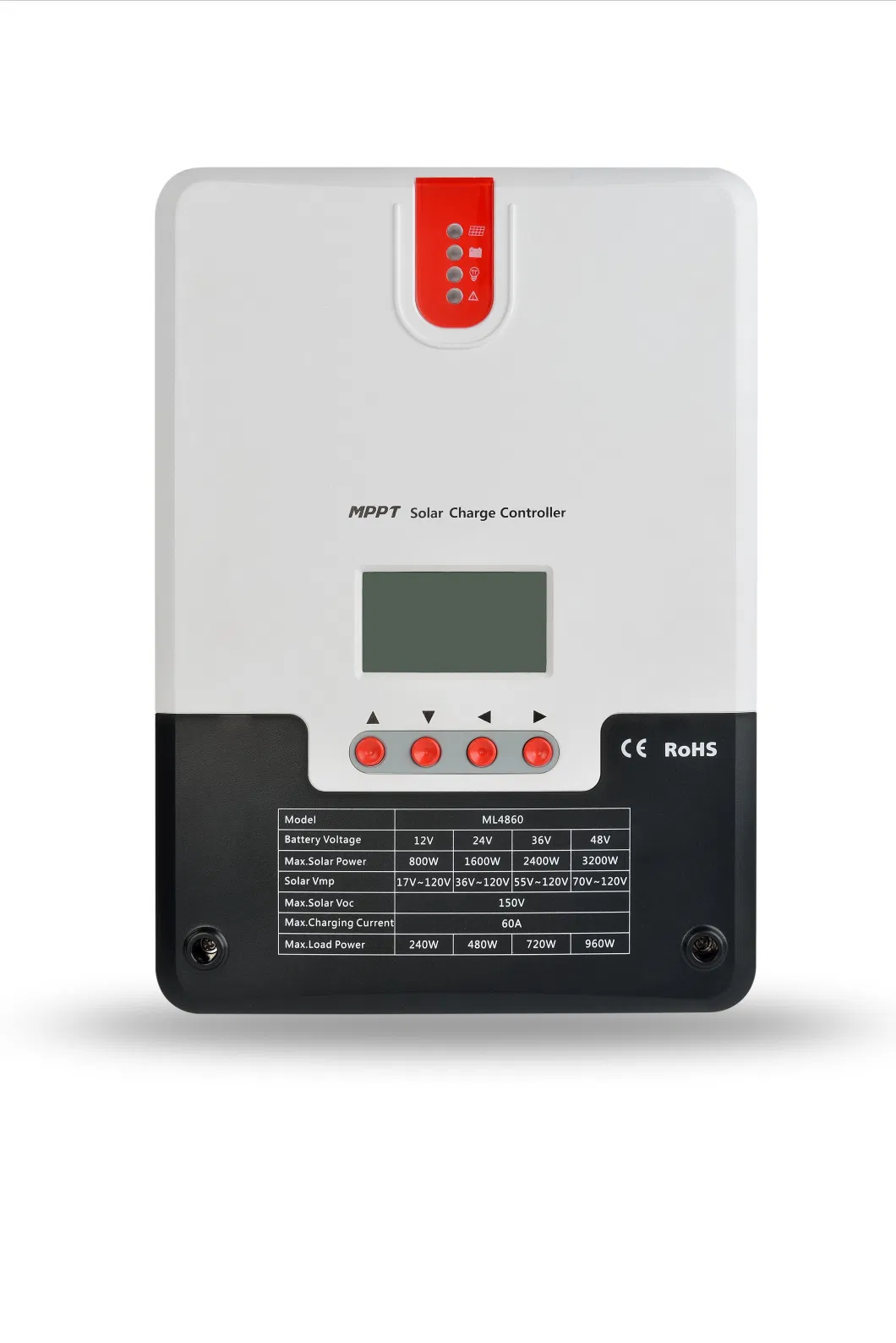 12V 24V 48V MPPT Solar Panel Energy Charge Controller for Lithium Battery