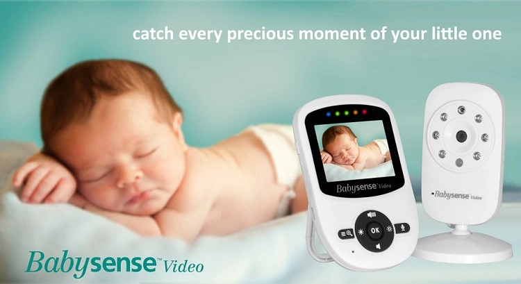 2.4 GHz Wireless Digital Baby Monitor with 2.4&prime; Color LCD Display