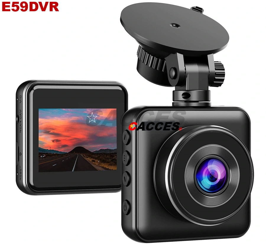 Dash Cam Front 1080P Mini Size, 2 Inch LCD Screen Small Hidden Car Dash Camera WDR Night Vision, G-Sensor, Motion Detection, Parking Monitor, Support 128g Max