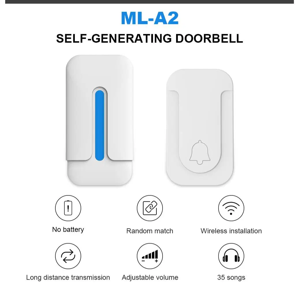Tuya Home Security Wireless Ring Doorbell Video Smart WiFi Doorbell with Camera Intercom Wireless Door Bell