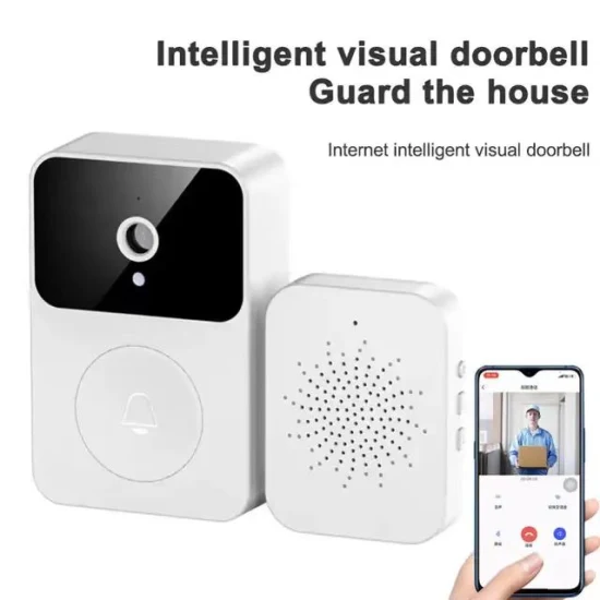 Smart Video Doorbell Visual Doorbell Intelligent Wireless Intercom Doorbell Blink Video Doorbell Wireless Doorbell with Camera Tuya Smart Video Doorbell